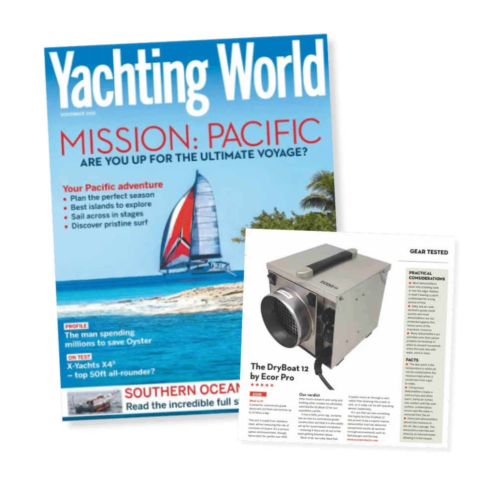 Ecorpro Dryfan review in Yachting World