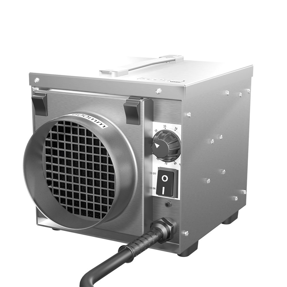 Ionmax+ EcorPro INOX DryFan® industrial stainless steel desiccant dehumidifier