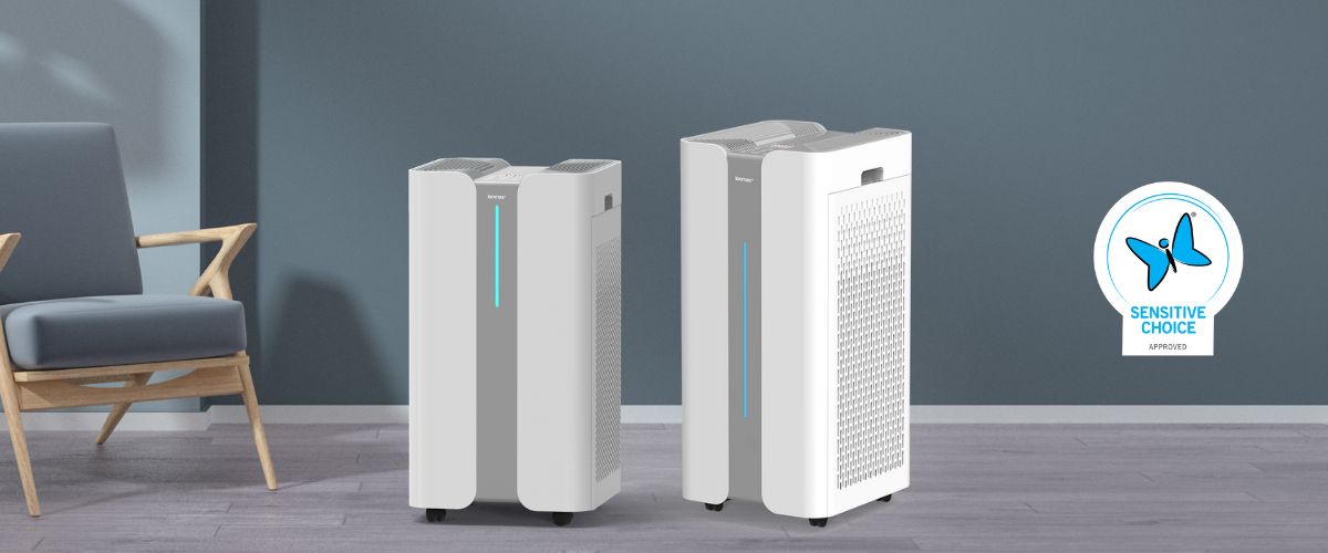 Ionmax+ AIRE Air Purifier series receive Sensitive Choice approval