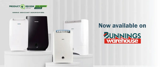 Ionmax’s best dehumidifiers are now available at Bunnings