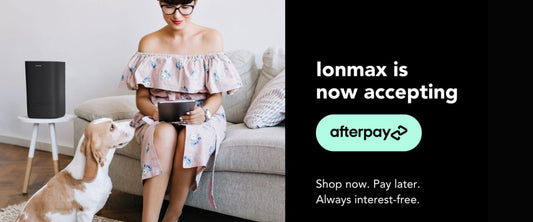 Buy Ionmax dehumidifiers and air purifiers with Afterpay!