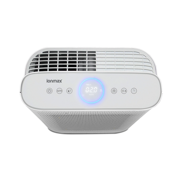 Ionmax Breeze Plus antiviral UV HEPA air purifier control panel