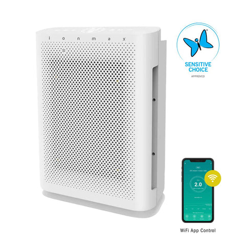 Ionmax Breeze Plus UV HEPA air purifier with mobile app
