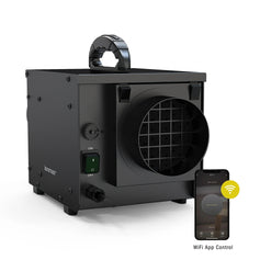 Ionmax+ ED12 industrial desiccant dehumidifier with mobile app
