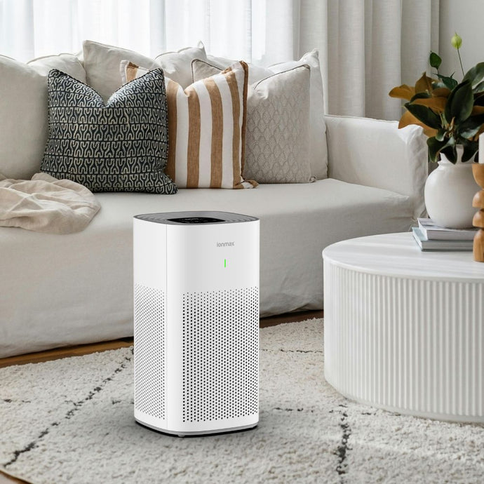 Ionmax Lavish ION350 HEPA Air Purifier in the living room