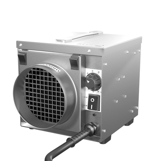 Ionmax+ EcorPro DryFan® PRO industrial stainless steel desiccant dehumidifier