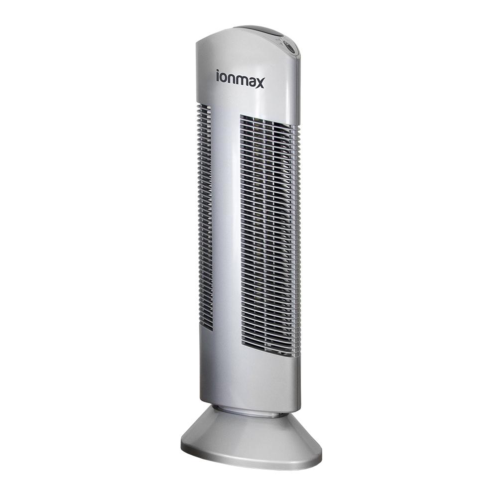 Ionmax ION401 Tower Ionic Air Purifier silver colour