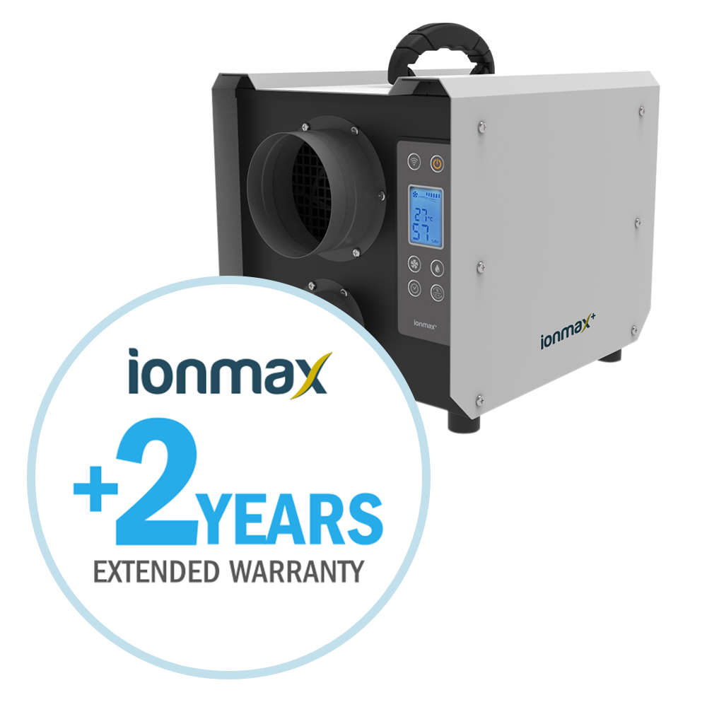 Ionmax 2 years extended warranty for Ionmax+ ED18